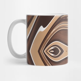 Abstract Liquid Flow Pattern Mug